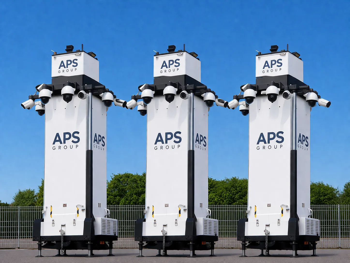 Mobile Videoüberwachung in Wuppertal durch APS Group für Baustellen, Außenflächen, Zufahrten und sensible Areale