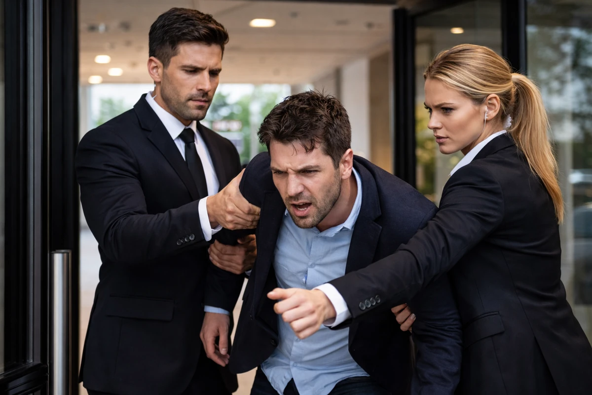 Doorman in Dresden reagiert professionell auf kritische Situation